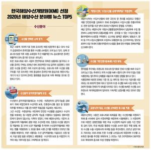 한국해양수산개발원(KMI) 선정 2020년 해양수산 분야별 뉴스 TOP5