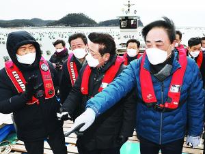 해남 김 양식 피해복구 적극 지원 요청